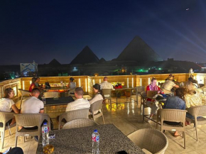 Queen Isis pyramids view